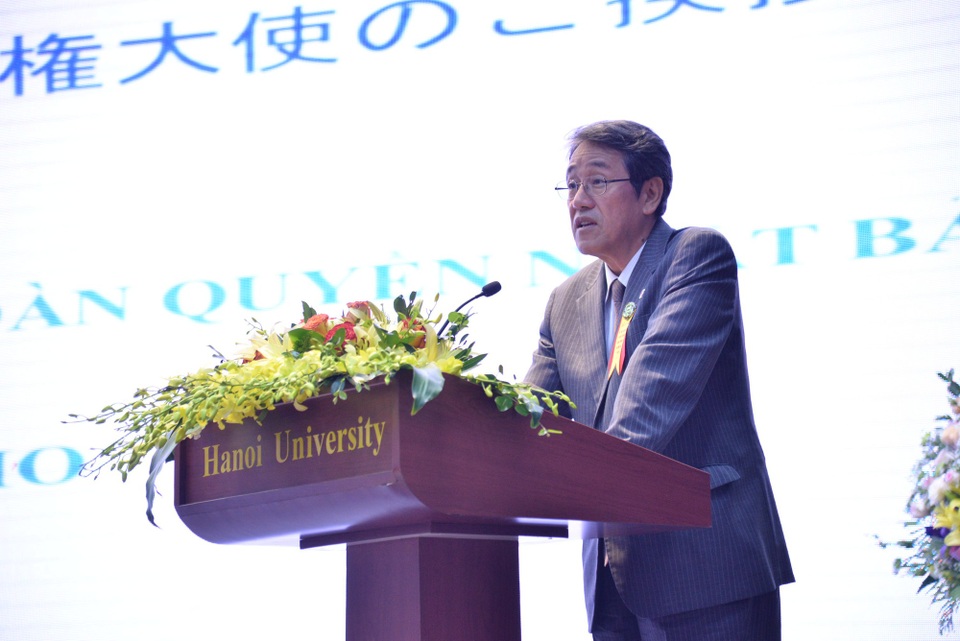 
Ông Umeda Kunio - Đại sứ đặc mệnh toàn quyền Nhật Bản tại Việt Nam
