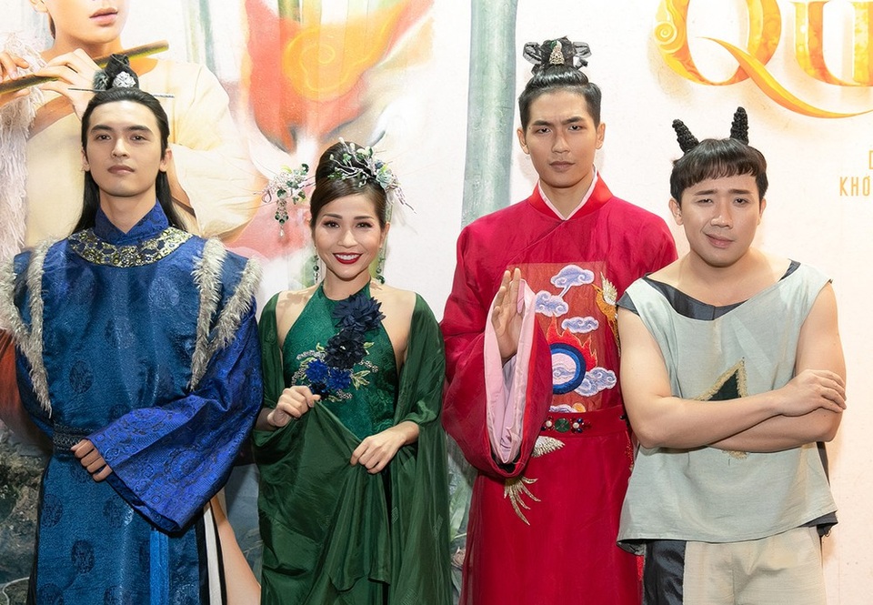 Diễn viên trẻ Quốc Anh bị Trấn Thành mắng xối xả trên phim trường - 1 Trong buổi ra mắt dự án phim điện ảnh Trạng Quỳnh tại TPHCM trong ngày 17/10 vừa qua, dàn diễn viên và ê-kíp đã có những chia sẻ thú vị xoay quanh dự án.