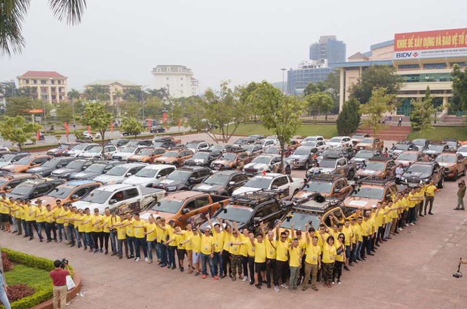 Đã mắt xem trình diễn xe địa hình ở Yên Bái - 1 Đã mắt xem trình diễn xe địa hình ở Yên Bái - 1