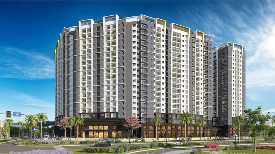 Cơ hội “vàng” hiện thực hóa giấc mơ an cư - 1 Phối cảnh dự án Nhà ở xã hội Hope Residences