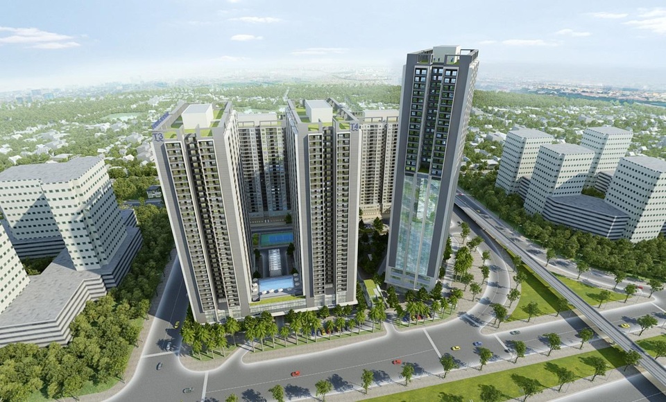 Chọn Thăng Long Capital: Món quà tuyệt vời cho người phụ nữ yêu thương - 2 Thăng Long Capital có vị trí đẹp nhất trong tổ hợp Thăng Long Victory