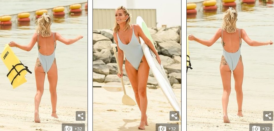 Laura Anderson gợi cảm trên biển - 7
Khi show truyền hình này kết thúc ít tháng thì họ cũng chia tay nhau