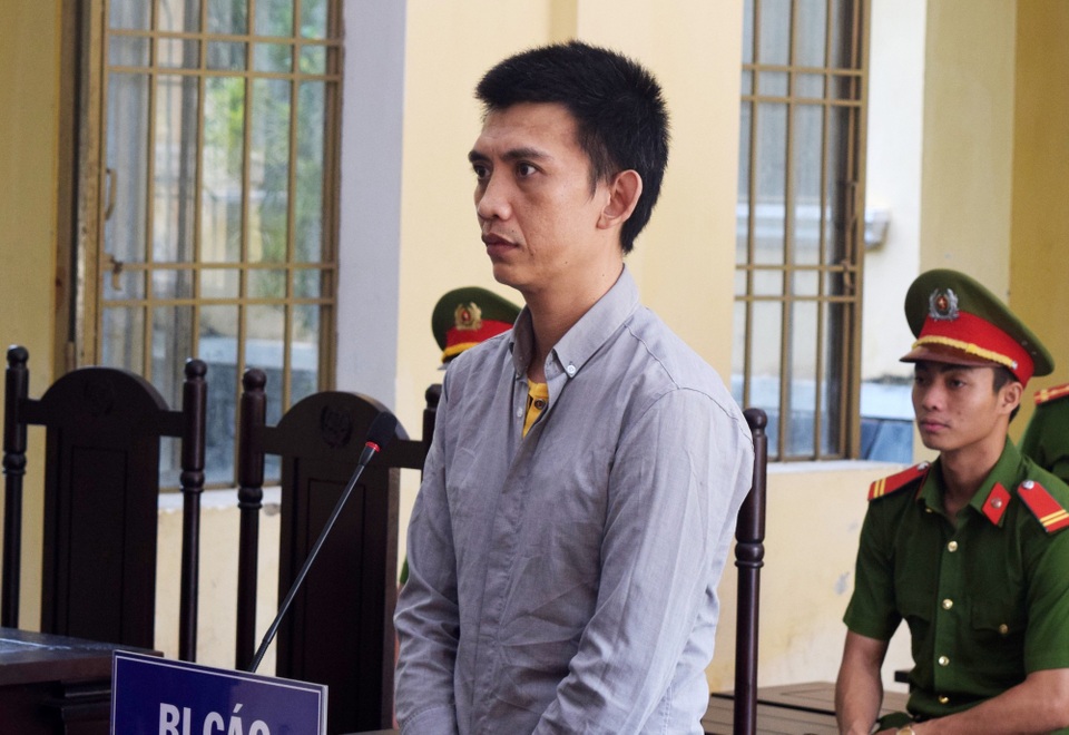 Bị cáo Trần Quốc Dũng tại tòa