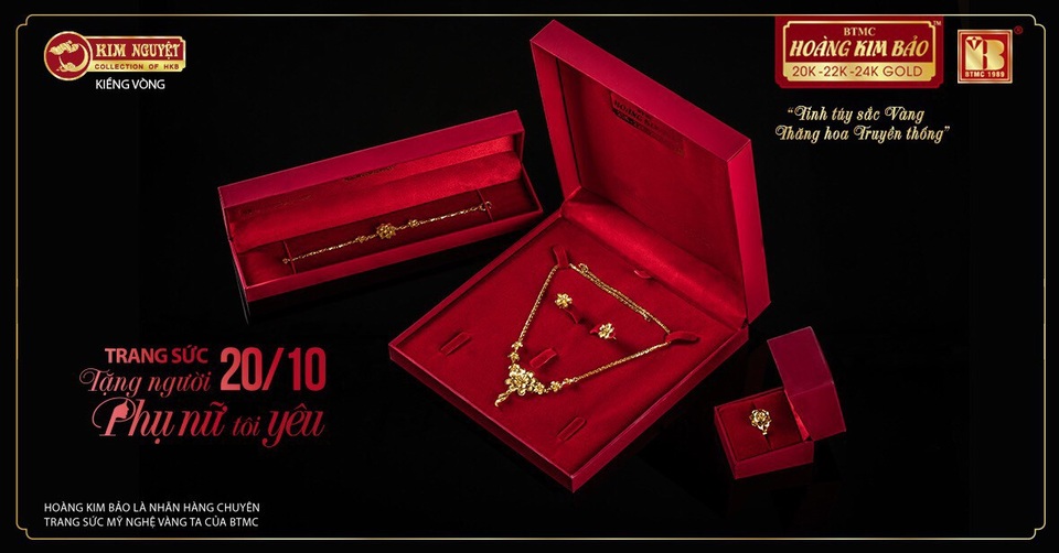 Xu hướng quà tặng trang sức dịp 20/10 - 3
Heritage là nhãn hàng trang sức đá ngọc quý của Bảo Tín Minh Châu