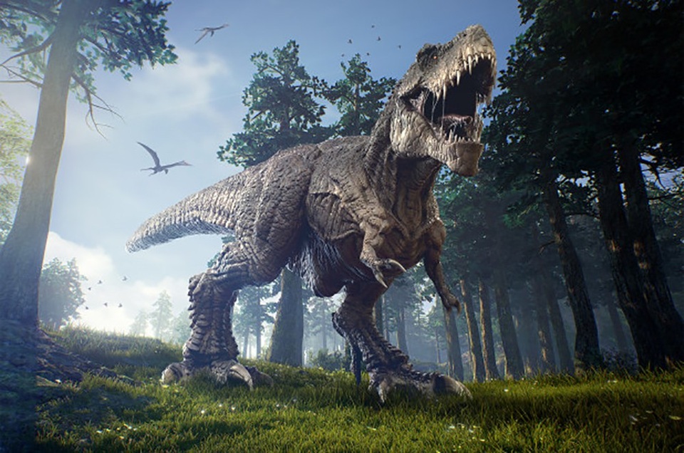 Tác dụng thực sự hai cánh tay nhỏ nhắn của khủng long T-rex là gì? - 1 Khủng long bạo chúa T –rex được xem là “ông hoàng” trong rừng rậm cổ đại nhưng lại có đôi tay nhỏ đến khó hiểu.