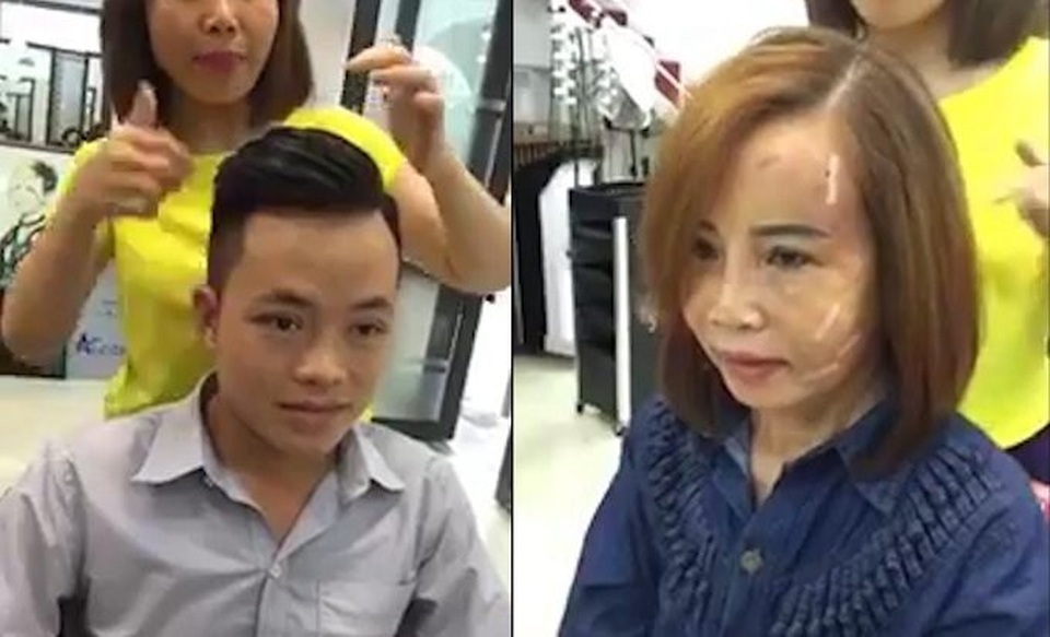 Cô dâu 62 tuổi đi làm tóc với khuôn mặt sưng phồng sau phẫu thuật - 5 Cô dâu 62 tuổi đi cắt tóc khi khuôn mặt vẫn còn sưng phồng, bầm tím