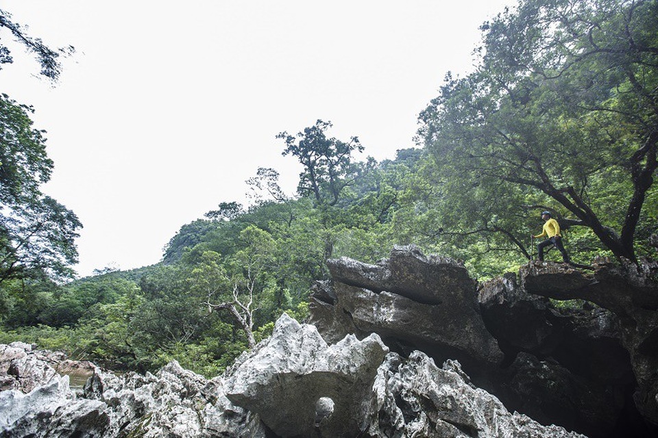 Hang Vòm, giếng Voọc đang trong quá trình khai thác thử nghiệm.