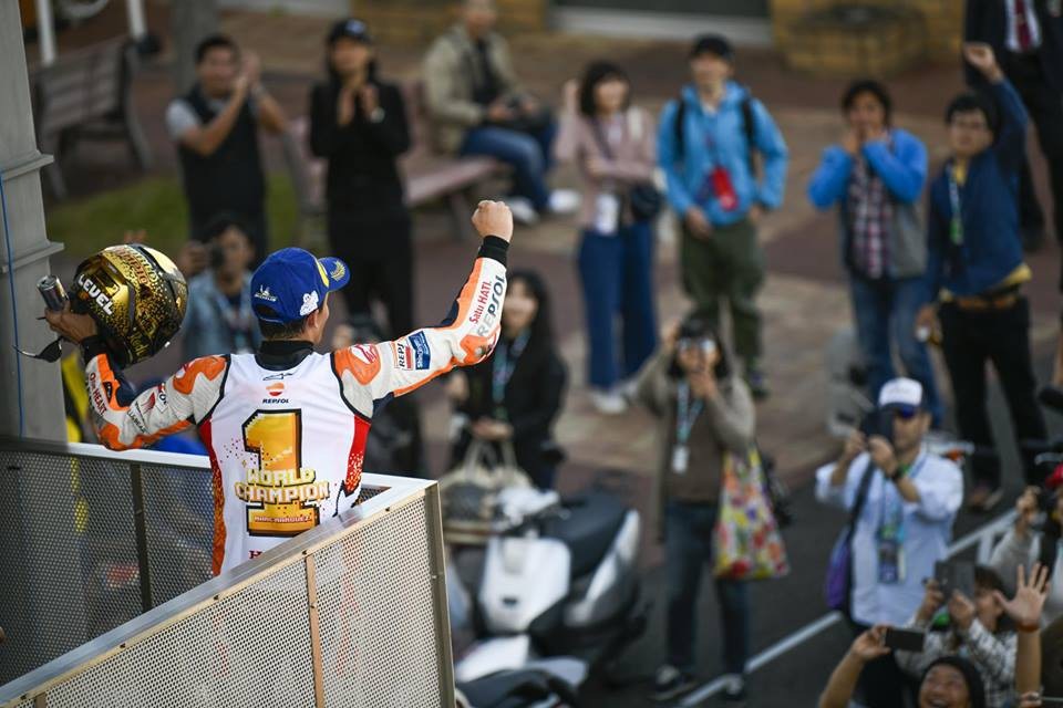 Chiến thắng tại Motegi, Marquez đăng quang ngôi vô địch thế giới MotoGP - 5 Chiến thắng tại Motegi, Marquez đăng quang ngôi vô địch thế giới MotoGP - 5