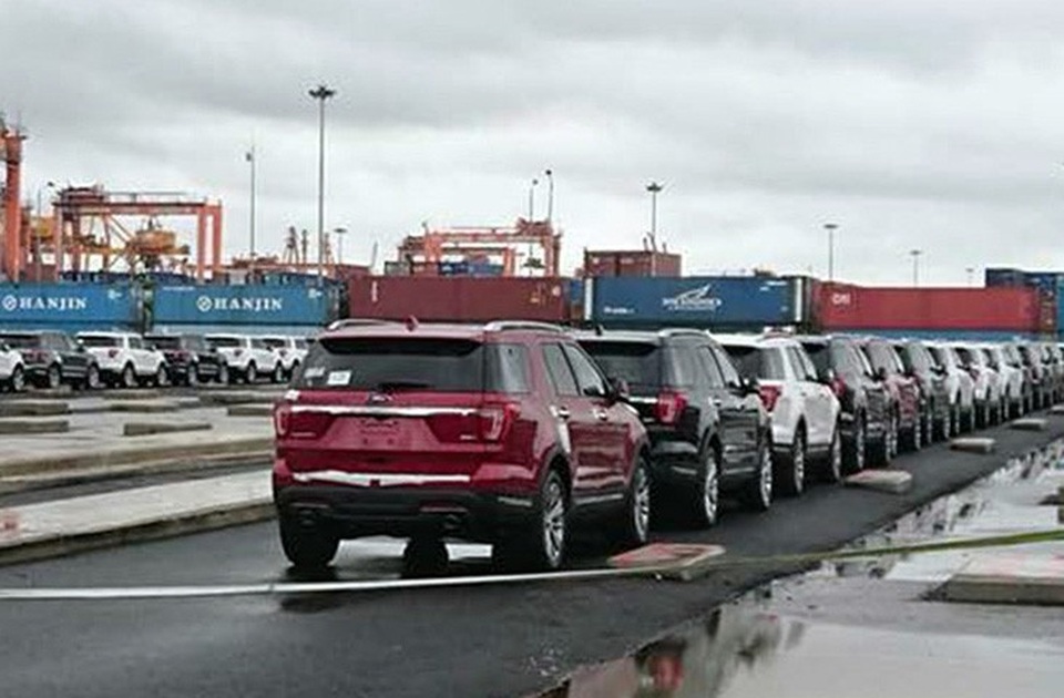 Ôtô từ Mỹ ồ ạt vào Việt Nam - 1 Các dòng xe từ Mỹ tăng đột biến trong tuần vừa qua.