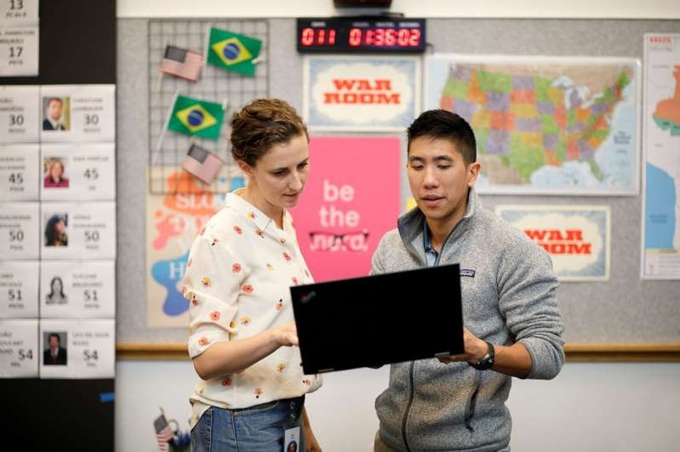 Phòng chiến tranh bầu cử ở trụ sở Facebook - Ảnh từ Facebook