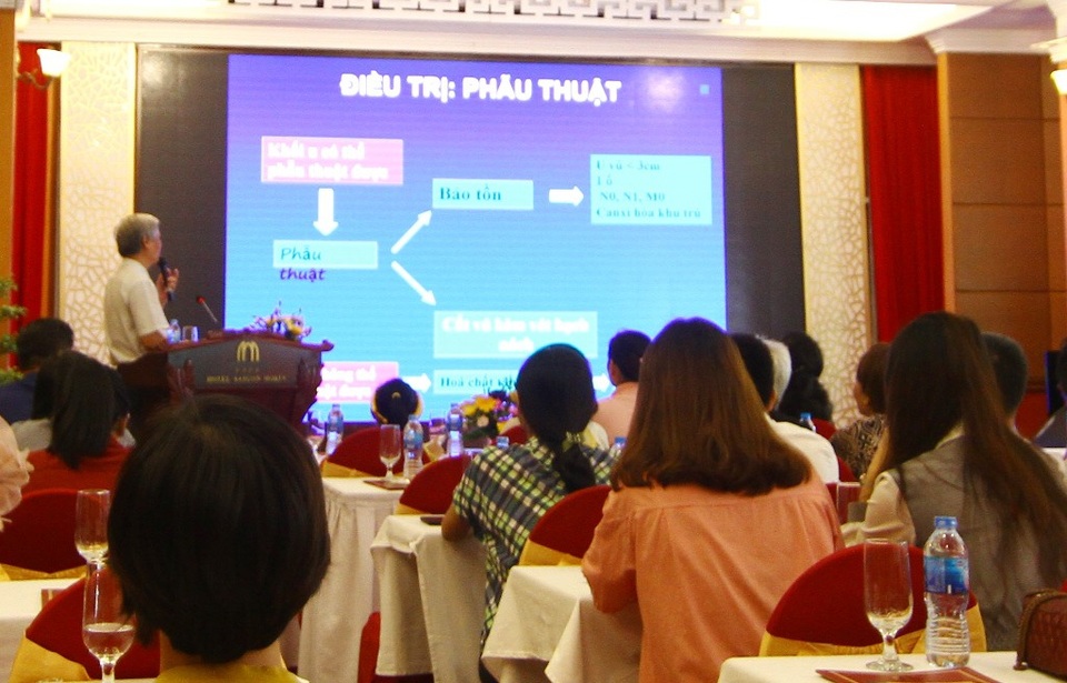 Nhiều phương pháp mới về phòng, chống ung thư vú được phổ biến