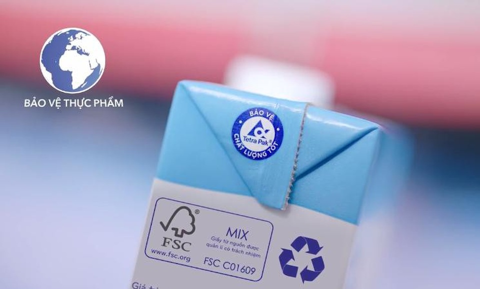 Bí quyết chọn và bảo quản sữa cho con mang đến trường - 1 Hộp giấy Tetra Pak giúp đảm bảo an toàn thực phẩm