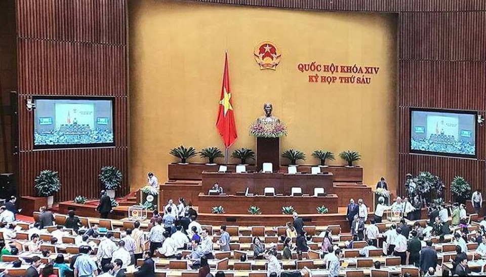 Quốc hội bỏ phiếu quyết định việc Tổng Bí thư đồng thời là Chủ tịch nước - Ảnh 3. Quốc hội bỏ phiếu quyết định việc Tổng Bí thư đồng thời là Chủ tịch nước - Ảnh 3.