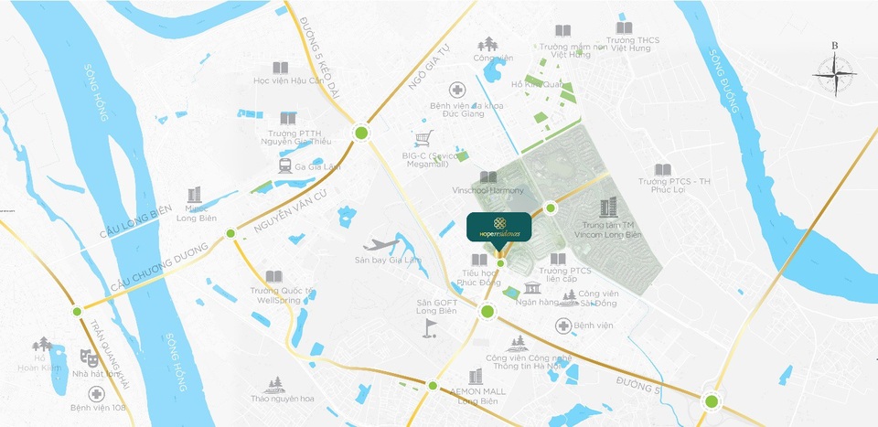 Tiếp nhận hồ sơ dự án nhà ở xã hội “đáng sống nhất” tại Hà Nội - 2 Hope Residences hưởng lợi từ hạ tầng khu vực đồng bộ nhất Hà Nội