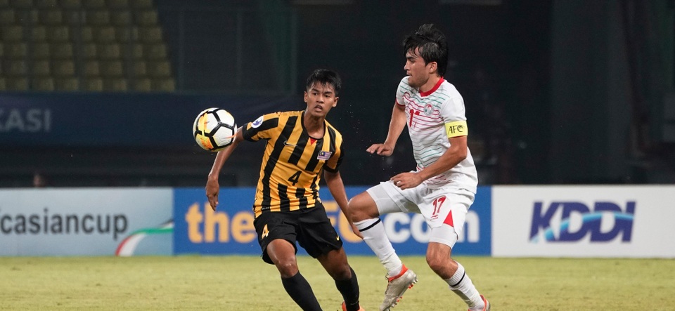 Hoà Tajikistan, U19 Malaysia nuôi hy vọng đi tiếp tại giải châu Á - 1 U19 Malaysia hoà kịch tính với Tajikistan