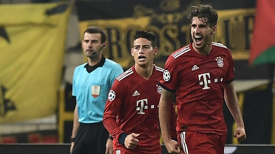 Ghi 2 bàn trong 2 phút, Bayern Munich nhọc nhằn giành 3 điểm - 2
Hài bàn thắng của Hùm xám vào lưới AEK Athens đến trong 2 phút