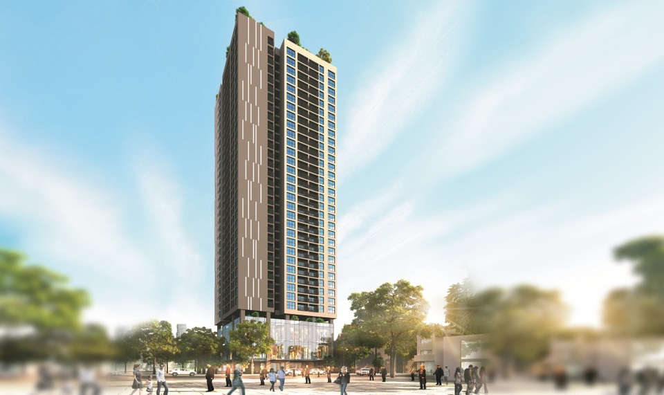 Cất nóc vượt tiến độ, Bohemia Residence khẳng định uy tín với khách hàng - 1
Phối cảnh dự án Bohemia Residence số 2 Lê Văn Thiêm, Thanh Xuân, Hà Nội