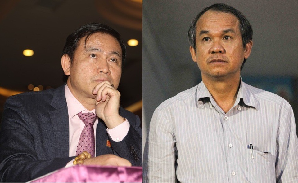 
Ông Trần Anh Tú và bầu Đức
