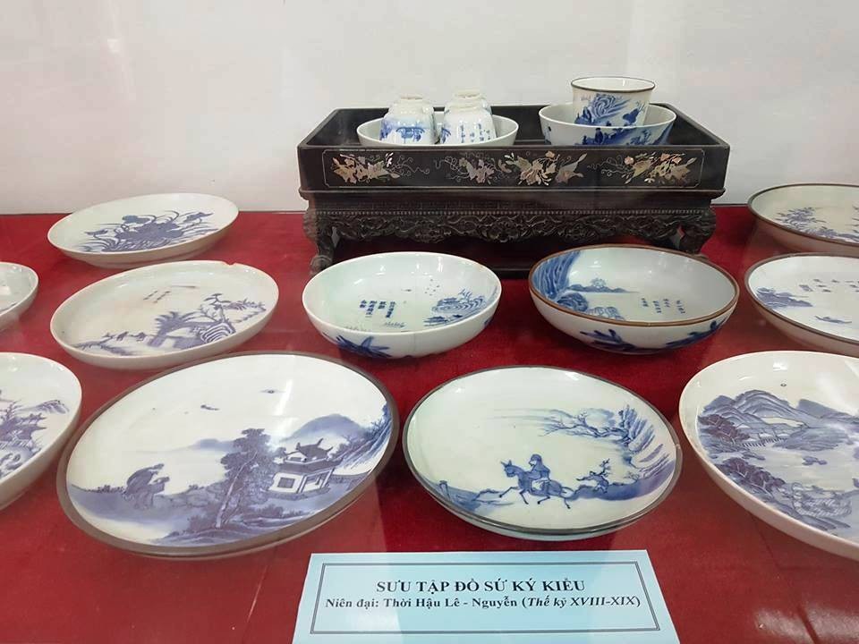 Chiêm ngắm những cổ vật hiếm thấy qua các thời kỳ ở Việt Nam - 7 Sưu tập đồ sứ Ký kiều thời Hậu Lê - Nguyễn thế kỷ XVIII - XIX.