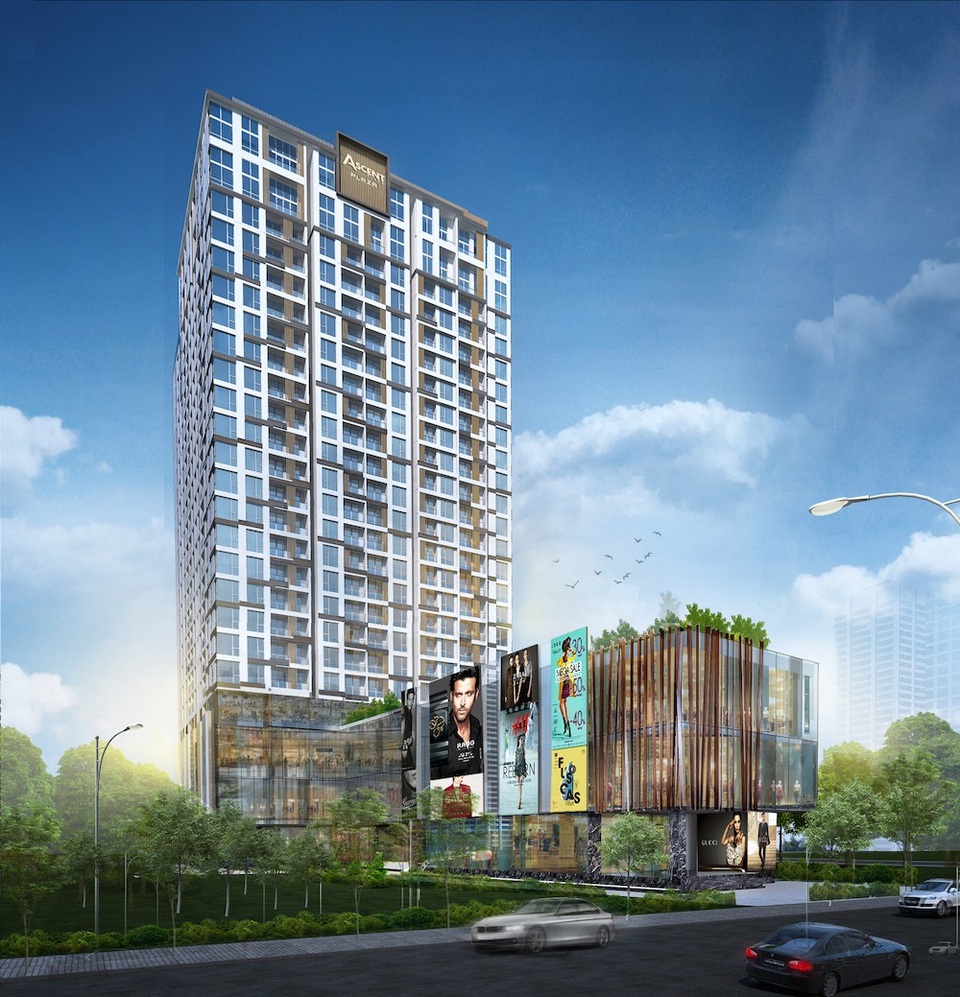 Lời giải cho "bài toán" mua căn hộ trung tâm, vừa túi tiền - 1 Ascent Plaza nằm tại số 375 Nơ Trang Long đang lọt vào mắt xanh của rất nhiều người