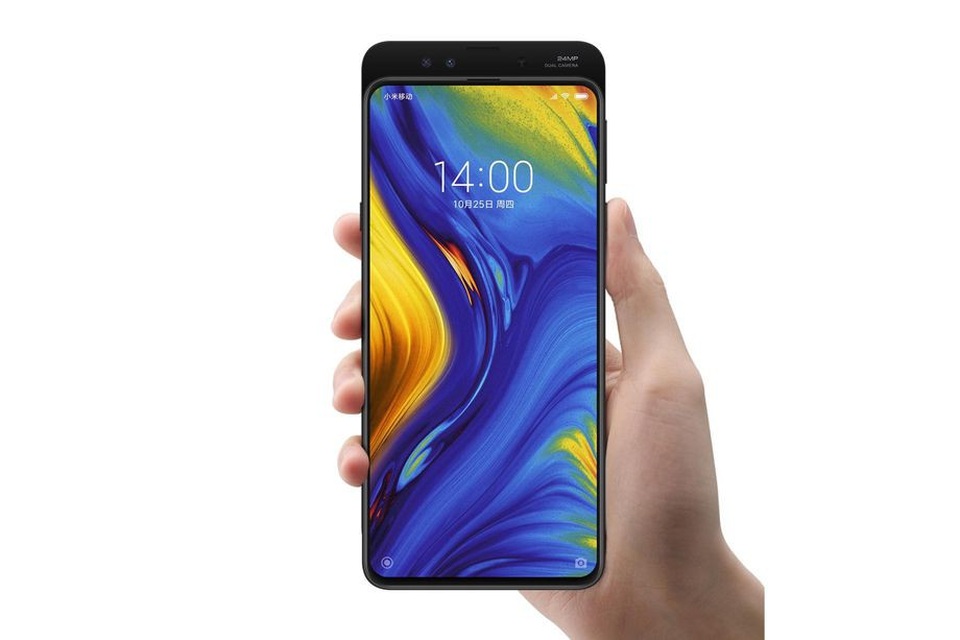 Xiaomi Mi Mix 3 trình làng - Màn hình không viền, thiết kế trượt, 10GB RAM - 2 Camera trước được giấu đi phía sau màn hình và có thể trượt lên khi cần sử dụng