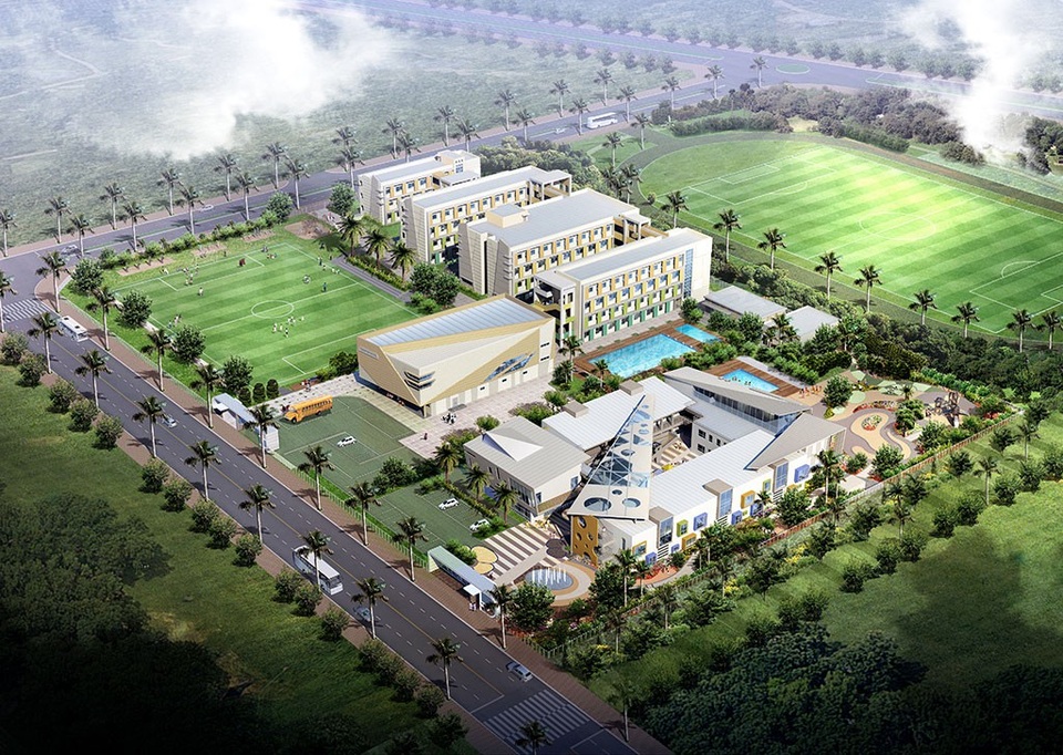 Mua nhà Thăng Long Capital: Cho con những điều kiện phát triển tốt nhất - 2 Khuôn viên trường quốc tế Mỹ St.Paul