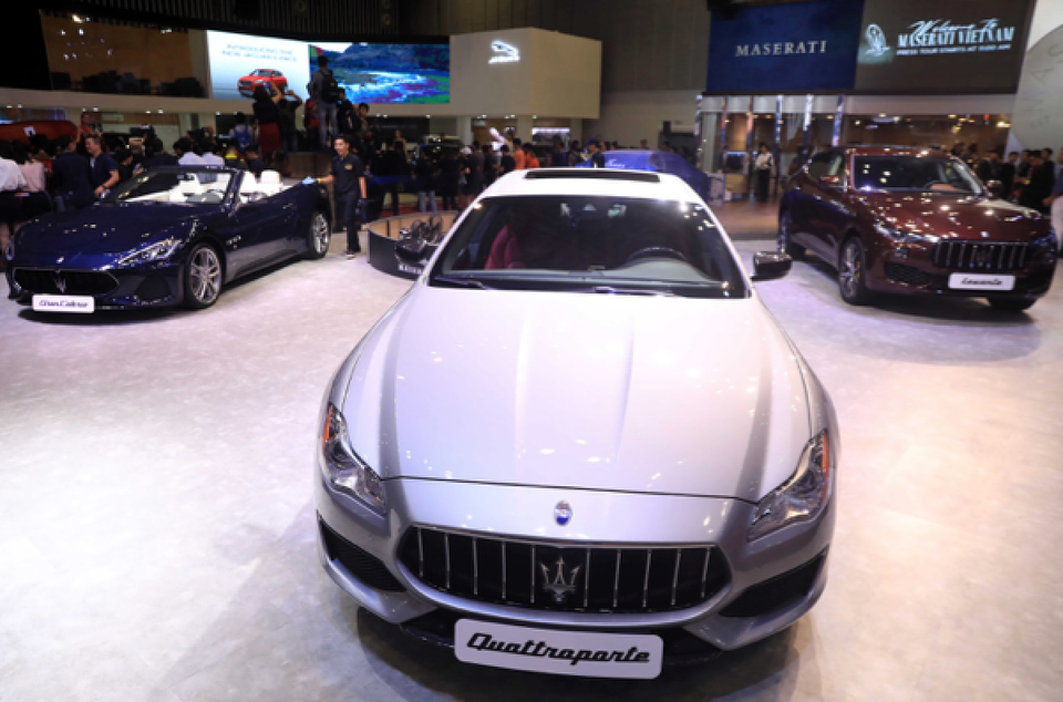 Maserati mang “làn gió Địa Trung Hải” đến Triển lãm ô tô Việt Nam 2018 - 2 GranCabrio, Levante và Quattroporte được trưng bày tại VMS 2018