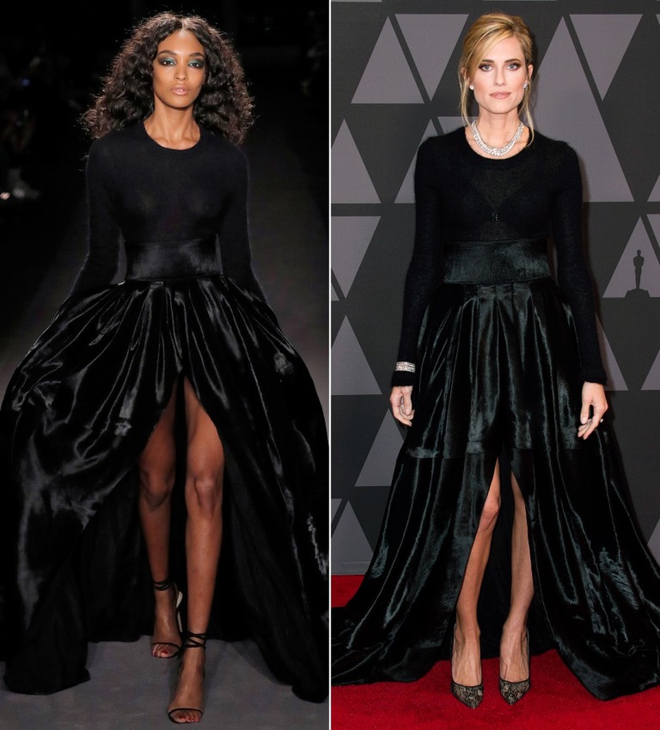 Khi sao diện hàng hiệu đẹp hơn cả người mẫu - 4
Allison Williams trong trang phục của Brandon Maxwell