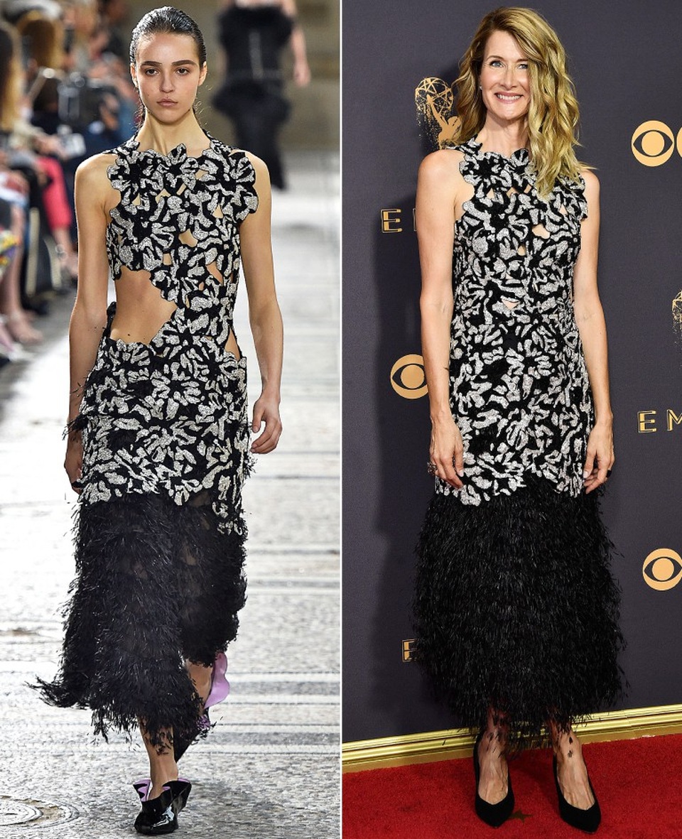 Khi sao diện hàng hiệu đẹp hơn cả người mẫu - 9
Laura Dern trong trang phục của Proenza Schouler