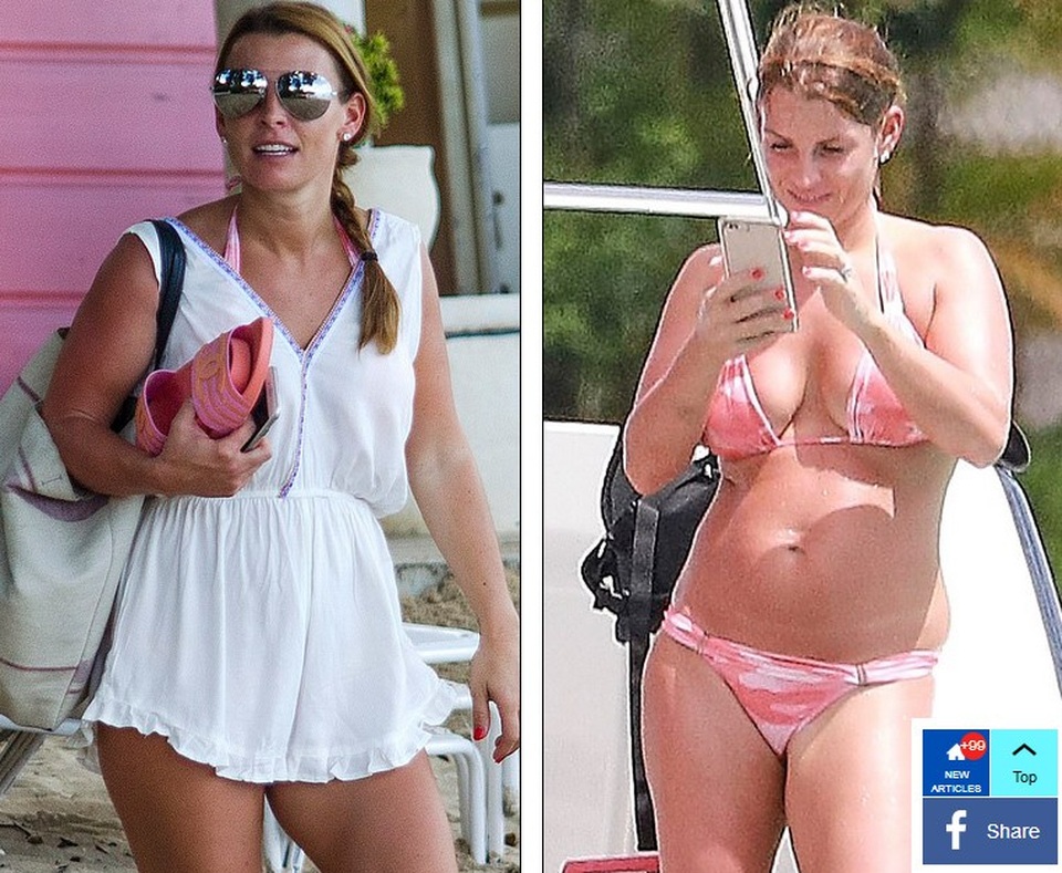 
Vợ danh thủ Anh Wayne Rooney đã lấy lại dáng sau khi sinh con thứ 4 cách đây 8 tháng
