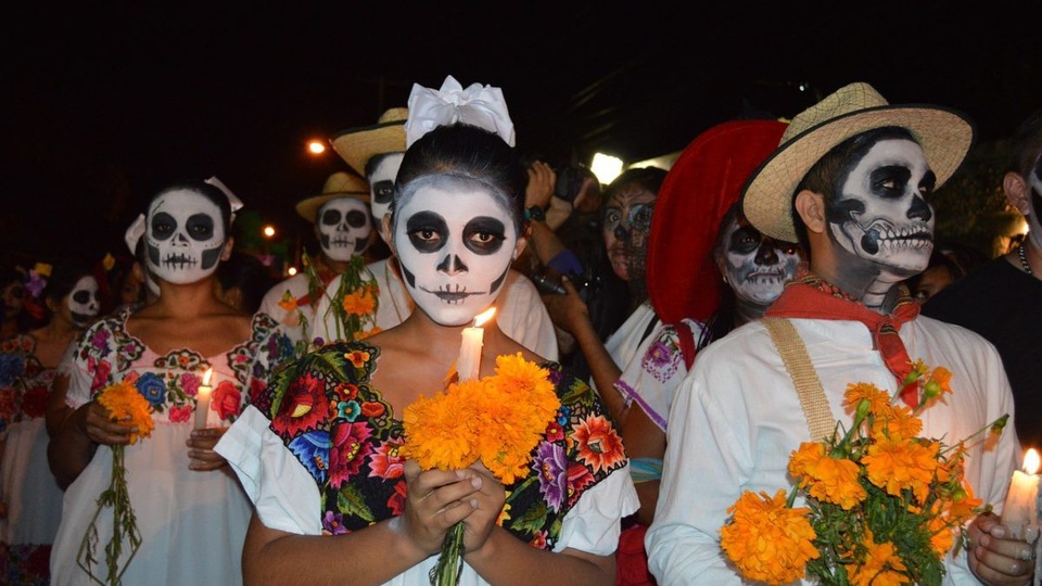 Lễ hội người chết Día de Muertos ở Mexico