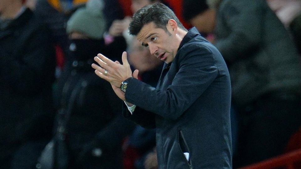 
Marcos Silva thúc giục học trò chơi tấn công nhưng Everton không thể thành công
