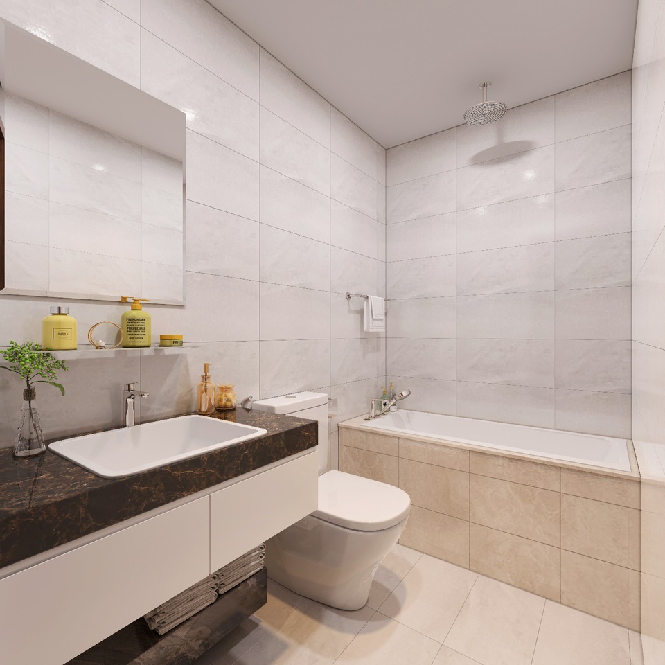 Bên trong căn hộ nội thất siêu sang của dự án đang “gây sốt” ở quận 7 - 7
Nội thất nhà tắm sử dụng thương hiệu siêu sang Duravit, HansGrohe hoặc Grohe nhằm mang tới sự thoải mái cho cư dân trong những giây phút thư giãn riêng tư.