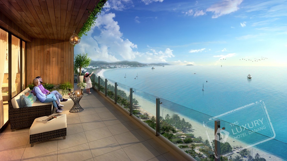 Pic 2: TMS Luxury Hotel Da Nang Beach sở hữu 80% căn hộ hướng biển
