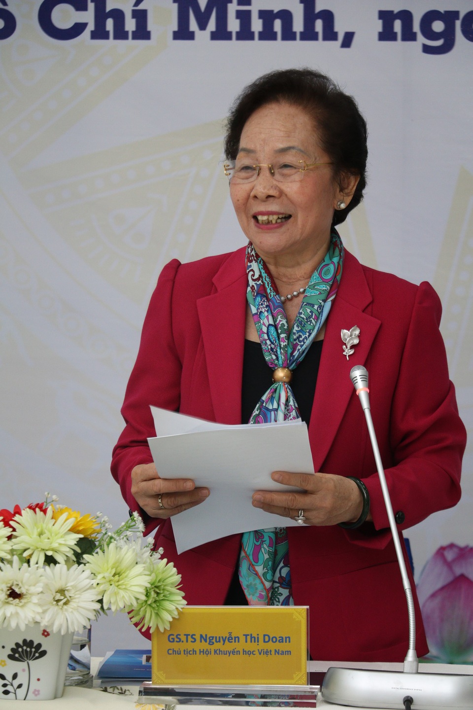 Bà Nguyễn Thị Doan đề nghị Bộ GD-ĐT phải xóa bỏ bệnh thành tích, hình thức trong giáo dục đào tạo, đi học chỉ để có bằng mà không coi trọng năng lực