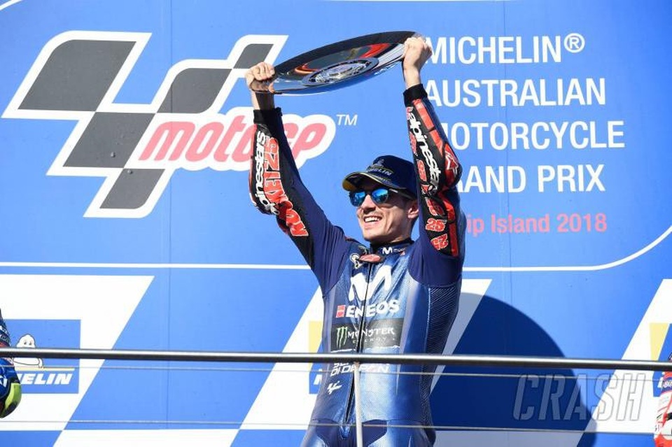 Vinales chiến thắng trong ngày bộ đôi Repsol Honda Team bỏ cuộc - Ảnh 3. Vinales chiến thắng trong ngày bộ đôi Repsol Honda Team bỏ cuộc - Ảnh 3.