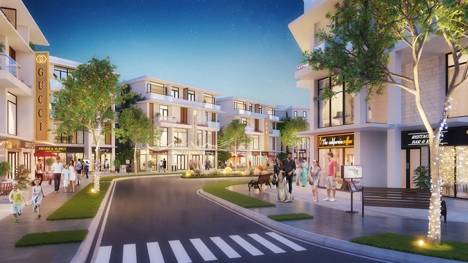 Sở hữu biệt thự compound, đặc quyền của giới thượng lưu - 3
Phố đi bộ sầm uất tại quận 9