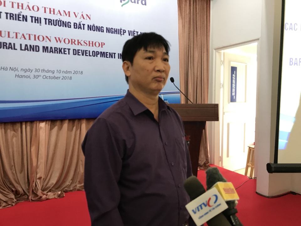 Địa phương thuê đất của dân 20 năm rồi cho doanh nghiệp thuê lại - 1 Ông Ngô Mạnh Ngọc, Phó Giám đốc Sở Nông nghiệp tỉnh Hà Nam