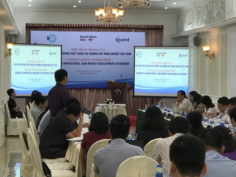 Địa phương thuê đất của dân 20 năm rồi cho doanh nghiệp thuê lại - 2 Toàn cảnh hội thảo