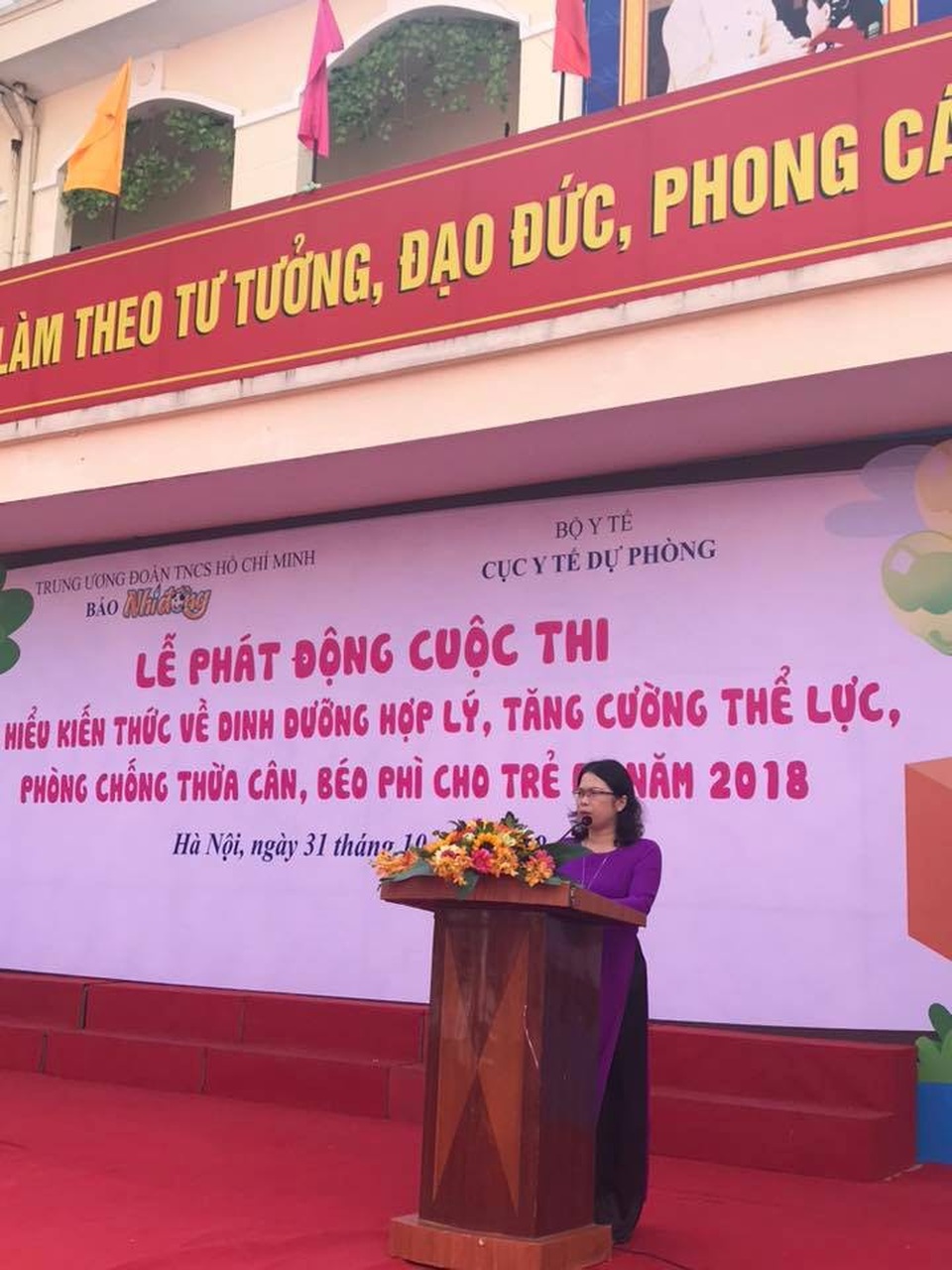 Tỉ lệ thừa cân béo phì ở học sinh đang tăng nhanh - 1 Đại diện Bộ Y tế cho biết: Tỉ lệ béo phì ở học sinh hiện đang tăng nhanh.