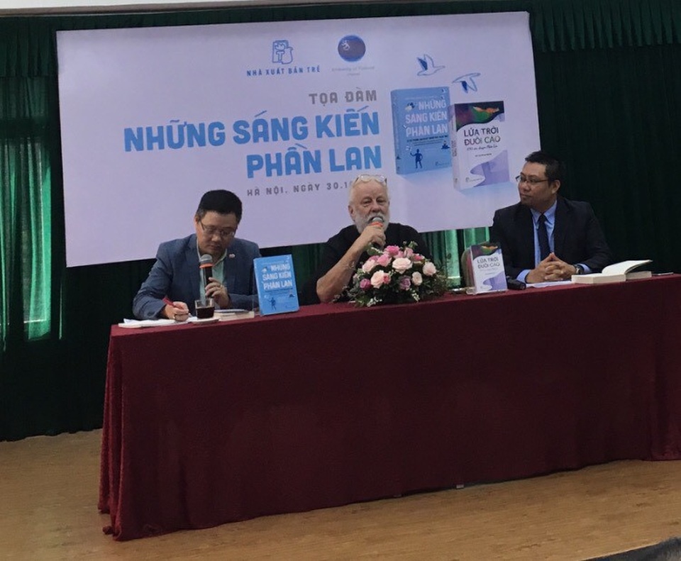 Chính trị gia Phần Lan chia sẻ các sáng kiến giúp phát triển đất nước - 1 Chính trị gia Phần Lan chia sẻ các sáng kiến giúp phát triển đất nước - 1