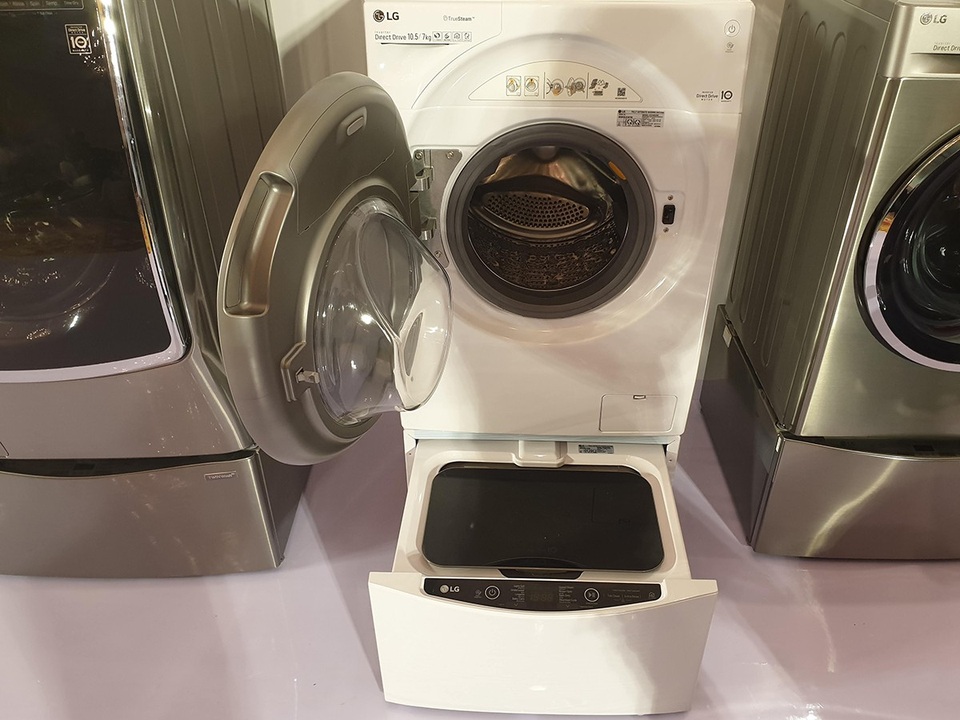 LG ra mắt máy giặt lồng đôi TWINWash có khả năng kết nối smartphone - 2 LG ra mắt máy giặt lồng đôi TWINWash có khả năng kết nối smartphone - 2