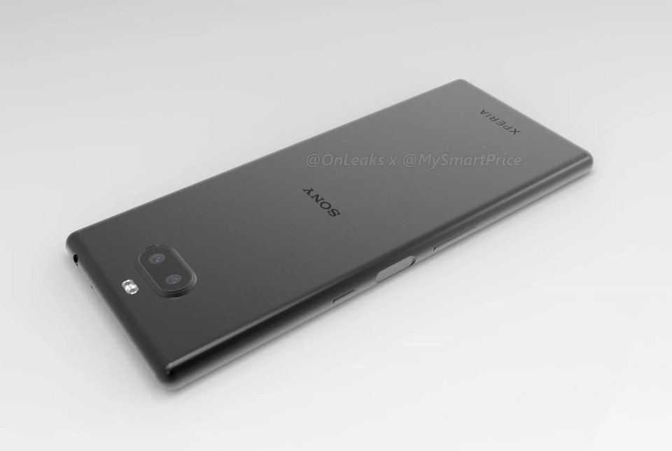 Lộ ảnh chính thức smartphone tầm trung mới của Sony có camera kép - 5 Mặt sau của sản phẩm