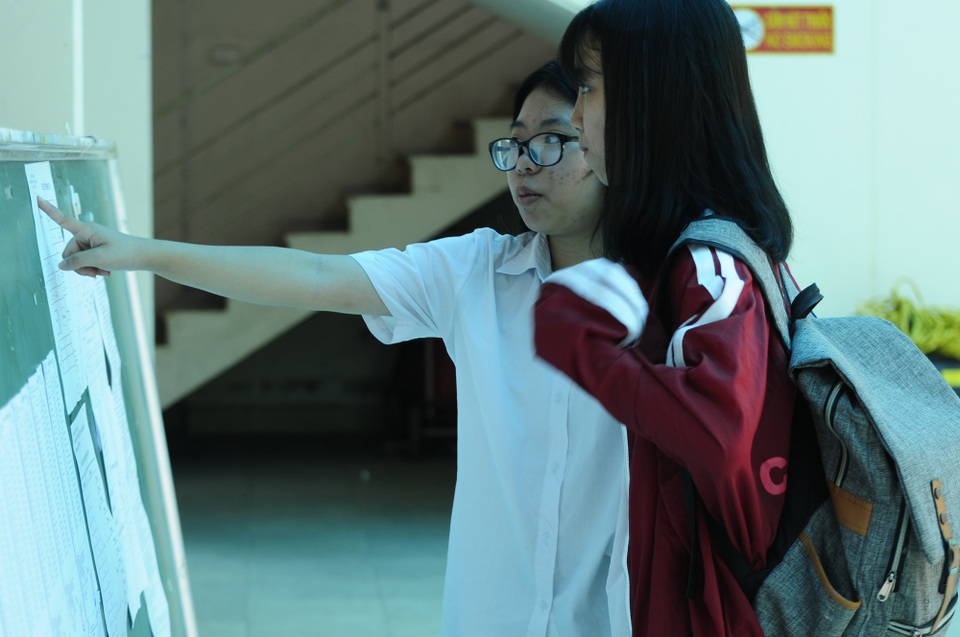 Hà Nội: Chính thức "chốt" phương án tuyển sinh lớp 10 - 1 học sinh sẽ thi 3 môn Toán, Văn, Ngoại ngữ và một môn tự chọn trong số các môn Vật lý, Hóa học, Sinh học, Lịch sử, Địa lý, Giáo dục công dân. (Ảnh: Mỹ Hà).