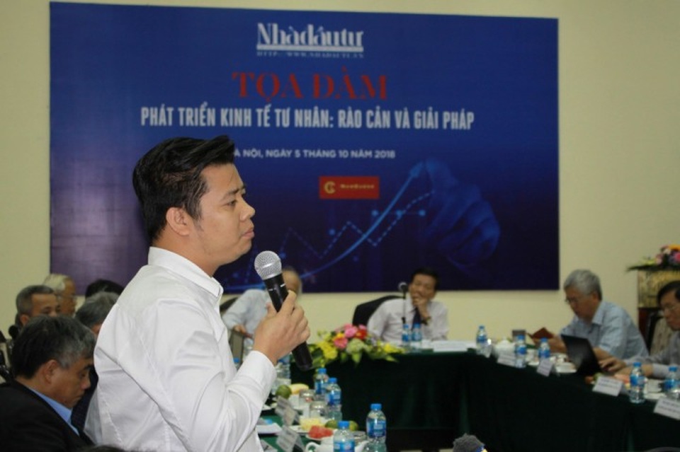 Doanh nghiệp tư nhân: Chúng tôi vẫn chưa được đối xử bình đẳng! - 1 Ông Trần Văn Thế - Phó Chủ tịch HĐQT Tập đoàn Đèo Cả.