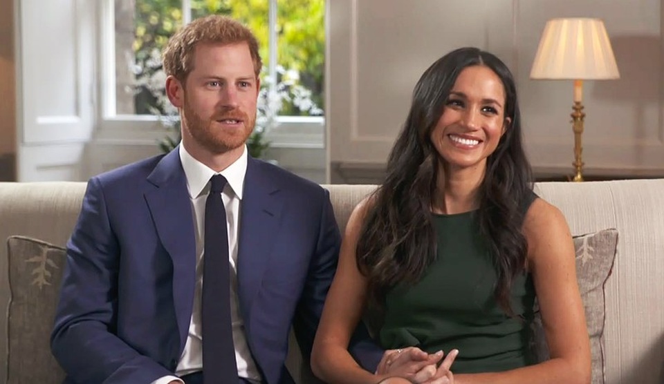 Hai công nương nước Anh thanh lịch với trang phục màu xanh - 7
Vẻ đẹp tươi tắn của Meghan Markle