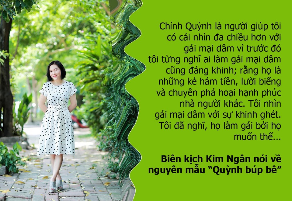 Bí mật của những nhân vật nguyên mẫu trong “Quỳnh búp bê” - 4 Biên kịch Kim Ngân tiết lộ chuyện đời của các nguyên mẫu trong “Quỳnh búp bê”
