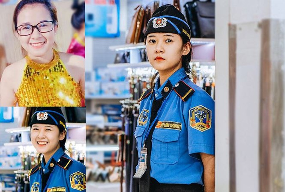 Nữ bảo vệ siêu thị ở Nghệ An gây sốt cộng đồng mạng - 1 Nữ bảo vệ siêu thị ở Nghệ An gây sốt cộng đồng mạng - 1