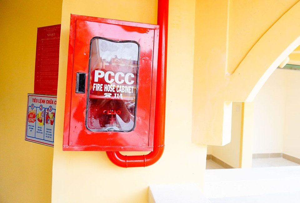 Chợ cổ trăm năm tuổi sắp trở lại với diện mạo mới - 9 Hệ thống PCCC được thay mới toàn bộ.