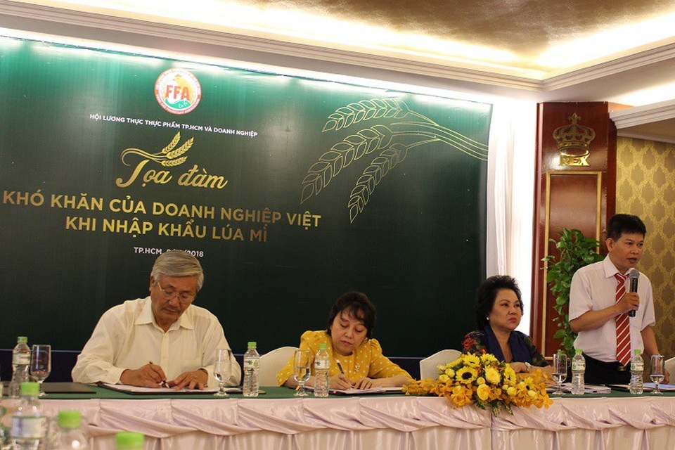 Buổi tọa đàm về Khó khăn của doanh nghiệp Việt khi nhập khẩu lúa mì diễn ra tại TPHCM